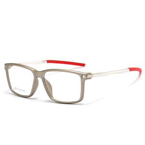 Monturas Ópticas TR90 de Lujo de Alta Gama para <span class=keywords><strong>Hombre</strong></span>, Estilo Deportivo Cuadrado, con Logotipo Personalizado, Venta al Por Mayor Global - Product Image 1
