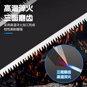 Hand Saw Hardened Steel Fine Tooth Folding Saw For Gardening - Product Image 1
