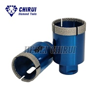Outil de perçage 8 pcs Arix Diamond Crown Hole Saw Cutter Core Drill Bit Kit Set Box For Porcelain Ceramic Tile