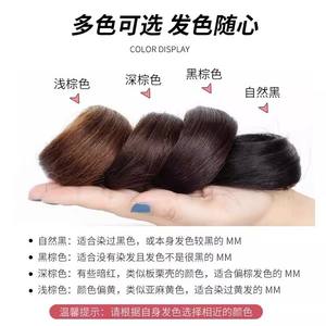 Chignon de cheveux K-Silk P-Silk pour femmes, volume naturel, chignon arrière haut et bouclé, extension de cheveux effet fleur volumineuse, origine Henan - Product Image 5