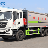Camion compacteur de déchets Dongfeng 6x4, 15 tonnes, compresseur de déchets haute pression