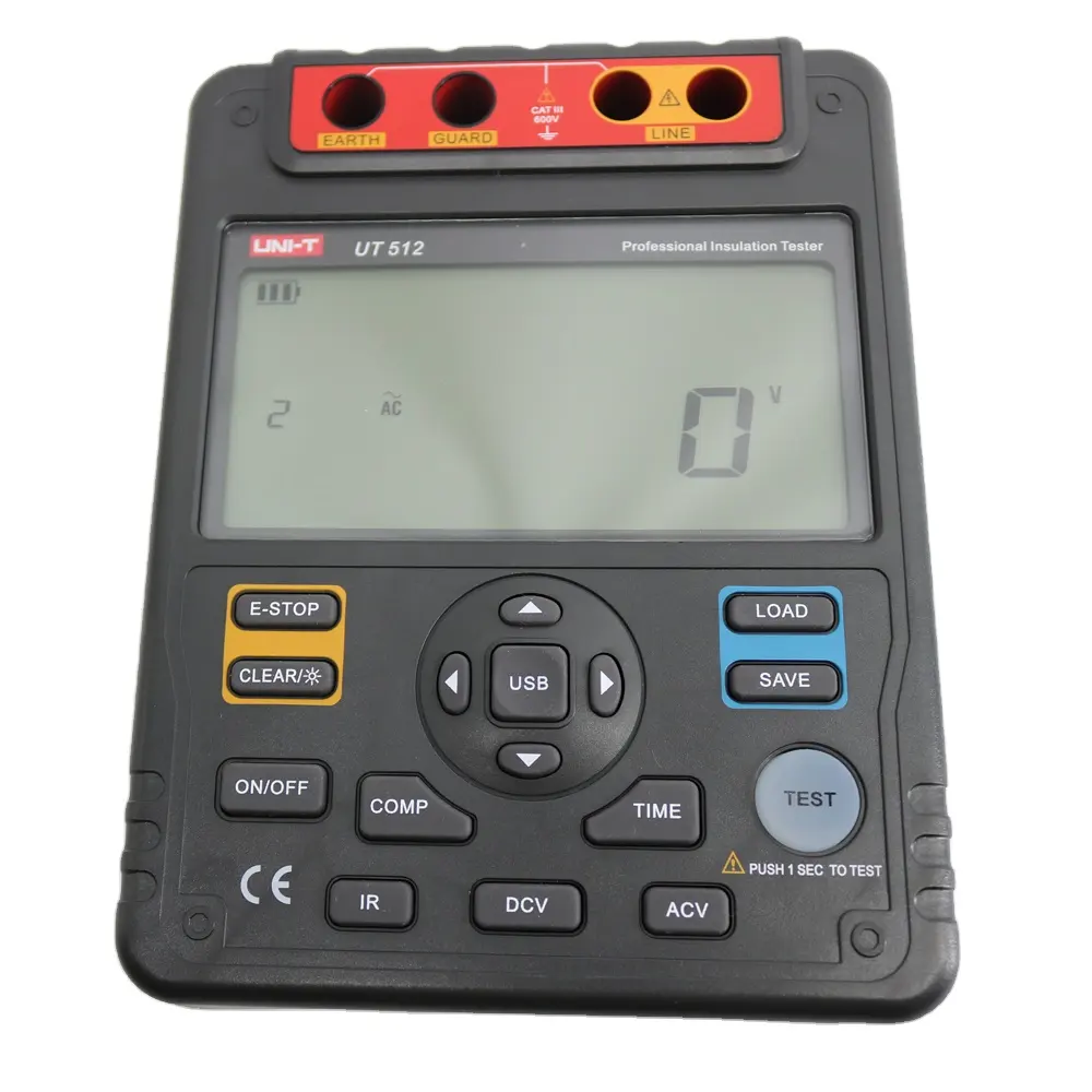 UNI-T ut510 cách điện kháng testers DC/AC điện áp Meter Ohm Meter điện trở thấp Tester