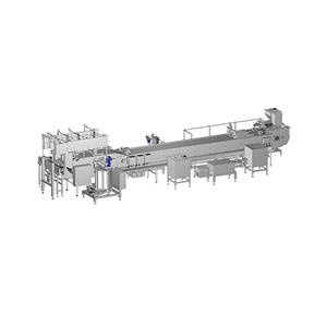 Nouvelle ligne de production de crème glacée efficace de machine de moulage de bâton de Popsicle linéaire utilisant le lait comme matière première - Product Image 1