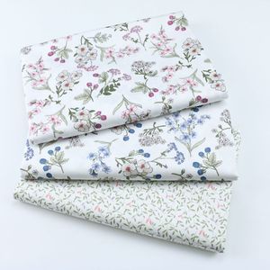 60S Hoa Nhỏ In Tinh Khiết Bông Vải Vải Vải Bông Bộ Đồ Giường Sản Phẩm Pajama Quần Quần Áo Vải Bán Buôn - Product Image 1