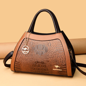 Bolso Bandolera de Piel Sintética PU de Moda de Verano, Bolsos de Mano Plateados y Negros de Lujo, Bolsos de Hombro de Piel Sintética PU para Mujer - Product Image 1