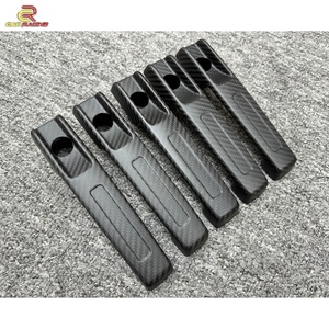 Manija de puerta exterior de fibra de carbono mate para Mercedes Benz Clase G W464 G63 G500 G350 2019-2024, piezas de repuesto para coche - Product Image 2