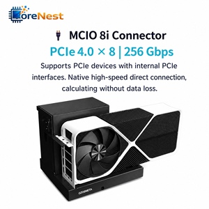 Mini PC CoreNest <span class=keywords><strong>AMD</strong></span> Ryzen AI 9 365 Zen 5 de 10 Núcleos, 32 GB LPDDR5 6400 MT/s, Radeon 880M, Doble M.2 PCIe 4.0, 8 TB, Mini Estación de Trabajo con IA - Product Image 2