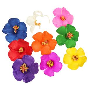 Accessoires <span class=keywords><strong>Cheveux</strong></span> EVA 9cm Transfrontaliers Fleur d'Œuf Artificielle Hibiscus Boutonnière de Mariage Coiffure avec <span class=keywords><strong>Fleurs</strong></span> Séchées et Pinces à <span class=keywords><strong>Cheveux</strong></span> - Product Image 5