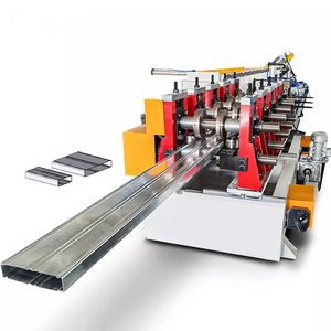 Tùy chỉnh độ dày hoàn toàn tự động hộp chùm thép cuộn tạo thành máy cho kệ cột - Product Image 1