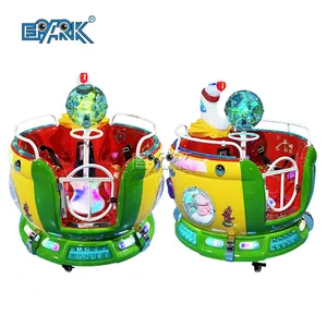 Amusement Kiddie Ride Coin Pusher Gaming Machine Revolving Cup Machine Rotating Kids Ride Carousel Revolving Cup Kiddie Ride