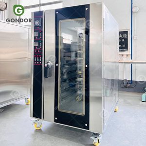 เตาอบไฟฟ้าสำหรับอบขนมปังแบบหมุนเวียนสำหรับอุตสาหกรรม5 10ถาด - Product Image 3