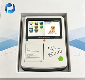 Moniteur ECG à écran tactile 3 canaux, équipement <span class=keywords><strong>de</strong></span> diagnostic vétérinaire pour animaux <span class=keywords><strong>de</strong></span> compagnie, appareil médical électrique pour animaux - Product Image 4