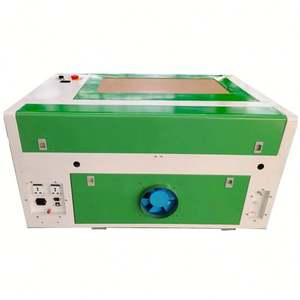 เครื่องตัดแกะสลักด้วยเลเซอร์ CO2 4040 4060 9060 1080 50W-100W สำหรับไม้ใหม่หนัง DXF รองรับยาง MDF - Product Image 2