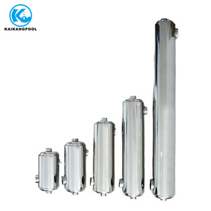 Nóng bán thép không gỉ hồ bơi Máy nước nóng Hồ bơi bơm nhiệt hình ống trao đổi nhiệt - Product Image 4