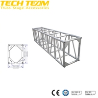 TECH TEAM BD76-QS 760*520mm Estructura de Truss Ligera para Escenarios, Bodas/Conciertos, con Tornillos Thomas Tomcat, de Aluminio, Certificación CE/TUV