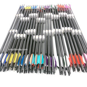 0.002 ~ 0.004 <span class=keywords><strong>frecce</strong></span> in carbonio puro rettilineità con 4 pezzi di tacchino fletchings a cavallo tiro 100% <span class=keywords><strong>frecce</strong></span> in carbonio puro - Product Image 3