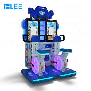 Máquina de Juego de Carreras de Bicicletas BLEE de Alta Calidad, <span class=keywords><strong>Juegos</strong></span> en Línea para Dos Personas, Simulador de Carreras de Operación Sencilla para Parques de Diversiones - Product Image 3