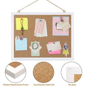 Fabricant Fournitures de bureau Tableau d'affichage en liège Taille personnalisée Tableau d'affichage en liège pour salle de classe pour bureau mural, maison et école - Product Image 5