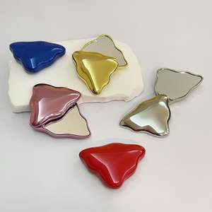 Üreticileri sıcak satış yeni taşınabilir Metal zanaat ayna renkli kabuk küçük sevimli makyaj aynası - Product Image 5