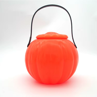 Seau à bonbons en plastique Yaode pour Halloween, grand format, pour enfants, décoration d'intérieur pour l'automne, vente en gros
