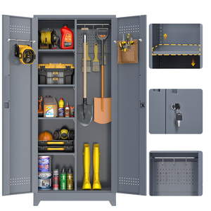 Banco de Trabajo Convertible de Alta Calidad a Precio de Fábrica, Gabinete de Herramientas Metálico Resistente para Garaje con Cajones para Almacén - Product Image 4