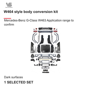Nouveau kit de conversion de carrosserie style W464 pour Mercedes-Benz Classe G W463 - Veuillez préciser l'année et envoyer des photos pour l'adaptation - Product Image 1