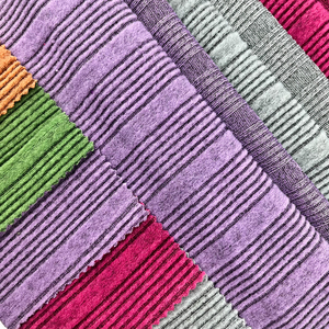 Bán buôn darlon một bên chải không thường xuyên sườn 4way kéo dài dệt Polyester Spandex vải telas cho đồ ngủ và thể thao - Product Image 5