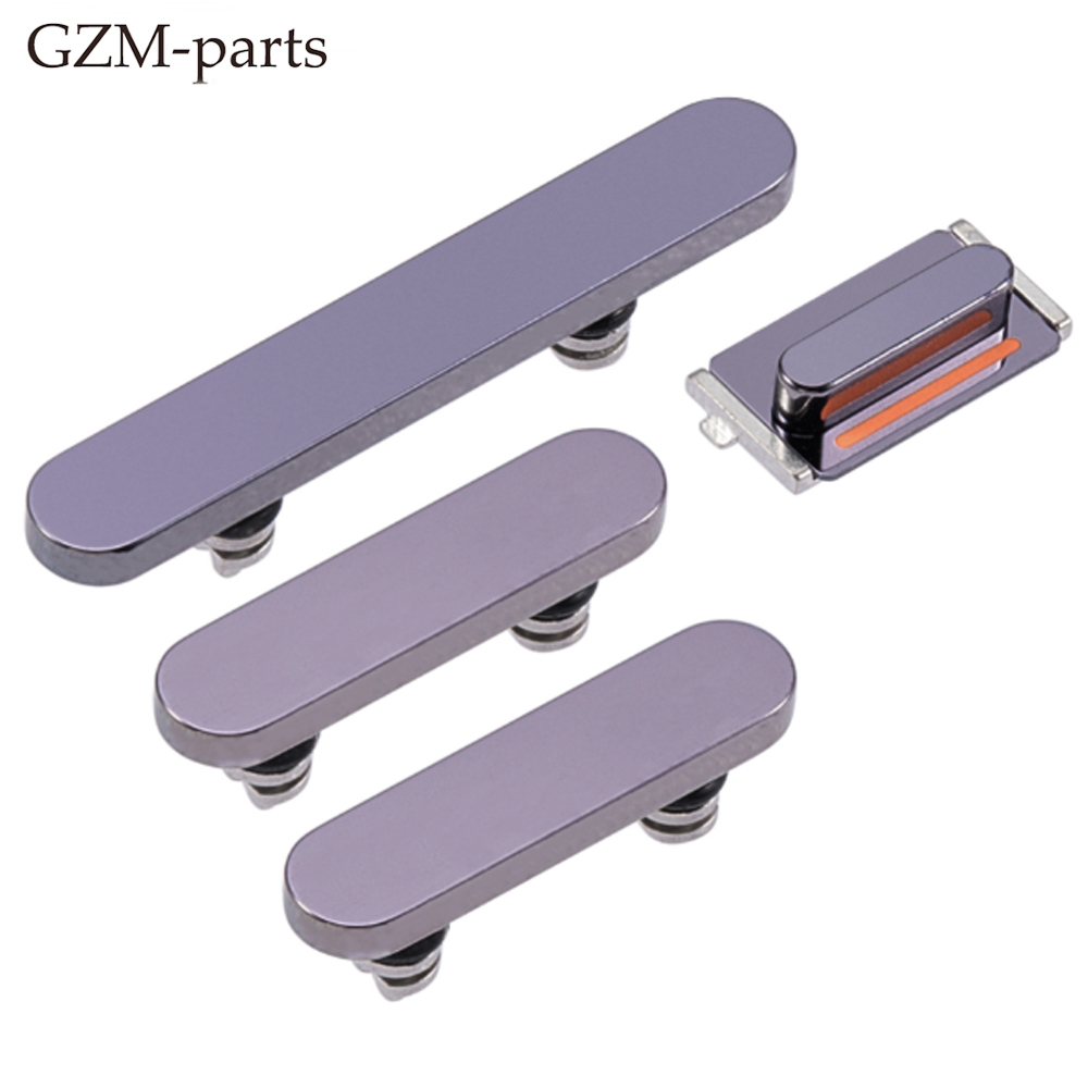 Bouton Latéral + Volume Mute Pour IPhone 11 - Rouge - Pièce De Rechange