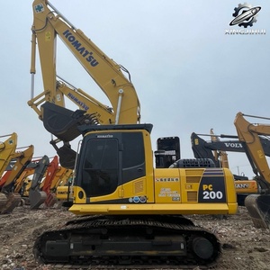 Komatsu 200 <b>Used</b> Crawler <b>Excavator</b> Second-Hand Original Japan Brand 20 Tons medium-sized Tracked <b>Excavator</b> <b>Used</b> <b>Excavator</b> - Product Image 2
