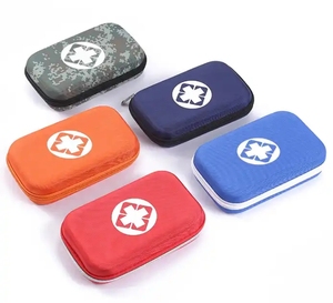 <span class=keywords><strong>Borsa</strong></span> Medica d'Emergenza Portatile Rossa per Esterni, Valigetta Rigida in EVA per <span class=keywords><strong>Infermieri</strong></span>, Resistente all'Acqua, Alla Moda - Product Image 2