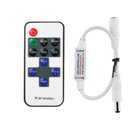 Gradateurs sans fil à distance RF DC5V-24V Contrôleur d'application Bluetooth WIFI pour bande lumineuse LED RVB IP20