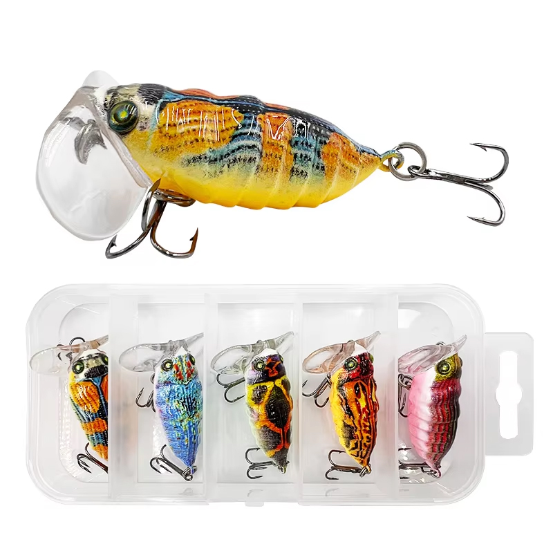 cremation fishing lures Walleye Nation Creations Death Jig Rig Crafted with meticulous attention to detail Topwater Lures SENPHE 5PCS Topwater