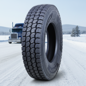 HAWKWAY Nouveaux pneus hiver sans chambre à air pour camions 11R22.5/10R22.5/9.5R17.5 à épaule ouverte pour camions Howo Marché canadien - Product Image 2