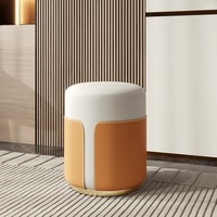 Tabouret de manucure moderne de luxe nordique dossier rotatif silencieux tabouret de maquillage bas Simple pour un usage domestique petits appartements chaises de salle à manger