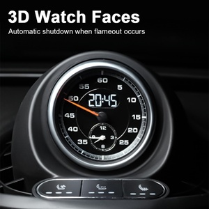 Navihua Upgrade LCD Car Stopwatch Interior Dashboard Central Clock Compass Time Electronic <b>Meter</b> for BMW Mini F54 F55 F56 F57 - Product Image 5