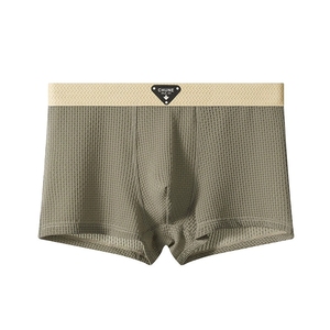 8221 <span class=keywords><strong>Boxer</strong></span>-Shorts Frais en Soie Glacée pour Hommes, Sous-Vêtements, Pantalons <span class=keywords><strong>de</strong></span> Plage, Caleçons <span class=keywords><strong>de</strong></span> Fabricant Chinois en Stock, Vente en Gros, Logo Personnalisé - Product Image 5
