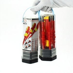 Jnt Insulated <b>Screwdriver</b> Set 7Pcs Model 2028J For Electrician Use - Product Image 4