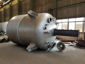 गर्म बिक्री इंदिस्ट्रियल रासायनिक जैकेट केतली मिक्सिंग एगिटर टैंक रिएक्टर - Product Image 5