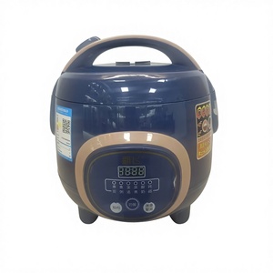 Mini Arrocera Multifuncional Inteligente con Control Digital de Temporizador, Capacidad de 1.5L y 500W, Diseño Portátil, Electrodoméstico con Temporizador Mecánico - Product Image 1