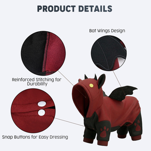 Nouveau costume pour animaux de compagnie en forme d'animal 3D, mignon et personnalisé, en polaire douce, à plusieurs personnages, pour les fêtes de fin d'année et les événements de cosplay - Product Image 2