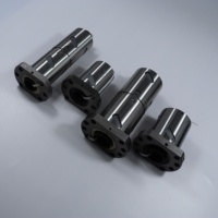 Nuevo juego de tuercas de husillo de bolas SFU1605 2005 2510 para industrias CNC con rodamientos de alta calidad