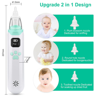 Aspirateur nasal électrique intelligent 2026 pour bébé, silencieux, avec 3 niveaux, écran LED, usine OEM