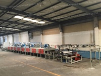 Honghua nouvelle technologie colle thermofusible point tissu faisant des machines revêtement à base d'eau machine à plastifier