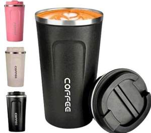 Impression de logo personnalisé, nouvelle tasse à café espresso, thé au lait, portable, à double paroi, isolée sous vide, en acier inoxydable, anti-fuite, sans BPA, 2024 - Product Image 1