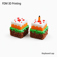Custom 3D Printed Keycaps Resin Mechanical Keyboard Keycap with Personalized Logo 3D Machining Service