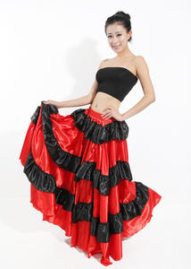 Robe de danse du taureau espagnol pour femmes jupe de danse du ventre grand <span class=keywords><strong>costume</strong></span> de <span class=keywords><strong>flamenco</strong></span> balançoire - Product Image 6