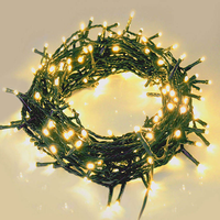 220V IP44 Wasserdichte CRI60 LED-Lichterkette für Außen, Feiertagsdekoration, RGB, Weihnachtsfeiern, 10M/20M/50M/100M, dimmbar