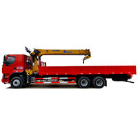 Chine xugong 6X4 14ton dongfeng camion à benne palfinger monté grue camion manipulateur sur camion