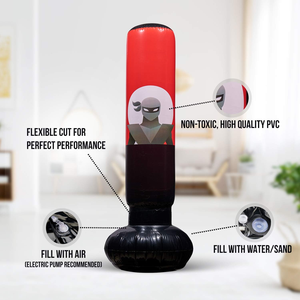Sac de <span class=keywords><strong>boxe</strong></span> gonflable autonome en PVC personnalisé en usine pour enfants Support de <span class=keywords><strong>boxe</strong></span> gratuit rempli d'eau et d'air inclus - Product Image 3