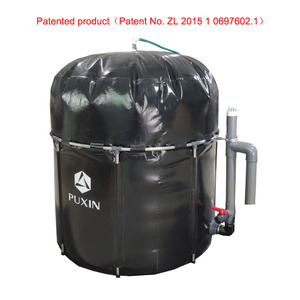 Puxin Trọng lượng nhẹ xách tay SINH KHỐI kỵ khí <span class=keywords><strong>digesters</strong></span> chuyển đổi chất thải thực phẩm thành năng lượng Biogas và phân bón hữu cơ - Product Image 3